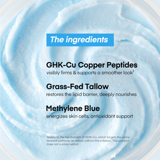Copper Peptide Whipped Tallow Honey Balm with Methylene Blue-YOE