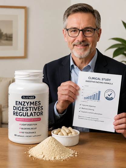 Bushaid Digestive enzyme support capsule Vascular Health