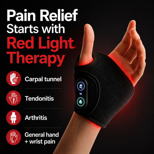 Wrist pain heat therapy device
