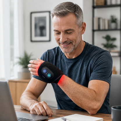 Wrist pain heat therapy device