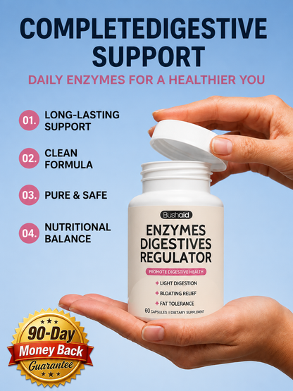 Bushaid Digestive enzyme support capsule Vascular Health